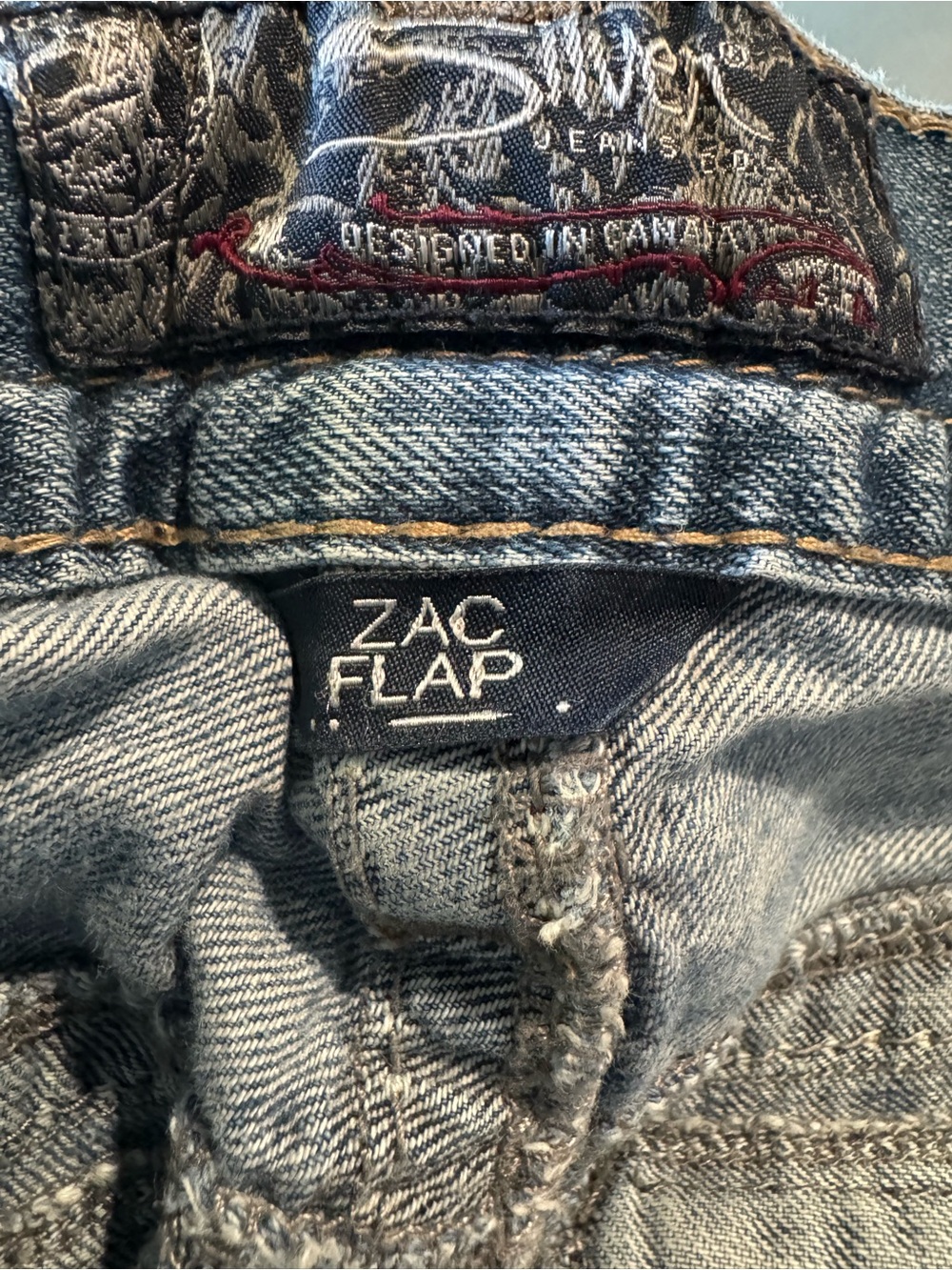 Silver Jeans Co Men’s Blue Jeans Zac Flap W40/L32 Used - Picture 9 of 11